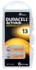 60 Stück Hörgerätebatterien Größe 13 - 1,45 Volt "Duracell" ActivAir